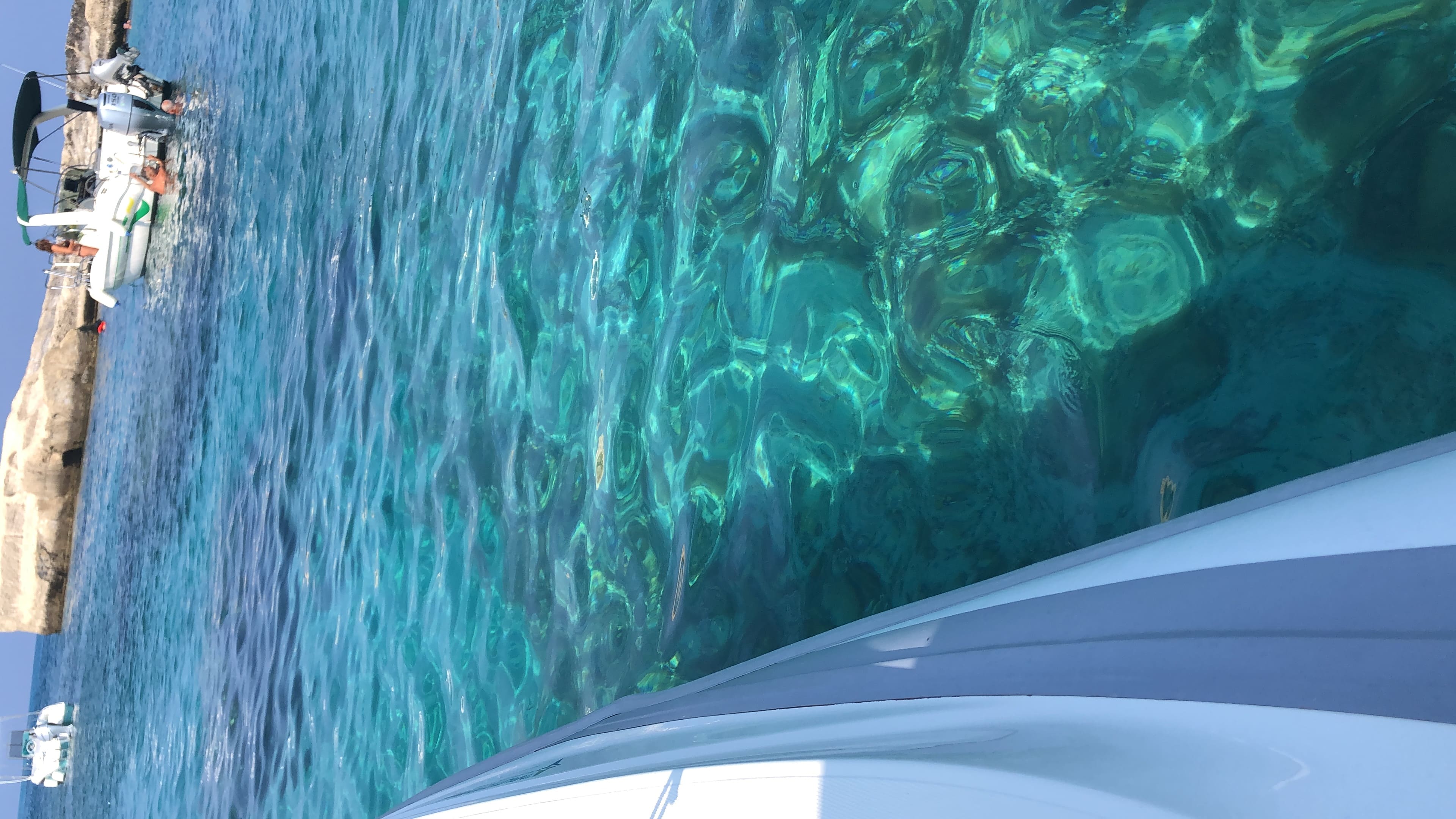 Scogliera bianca della Costa degli Dei